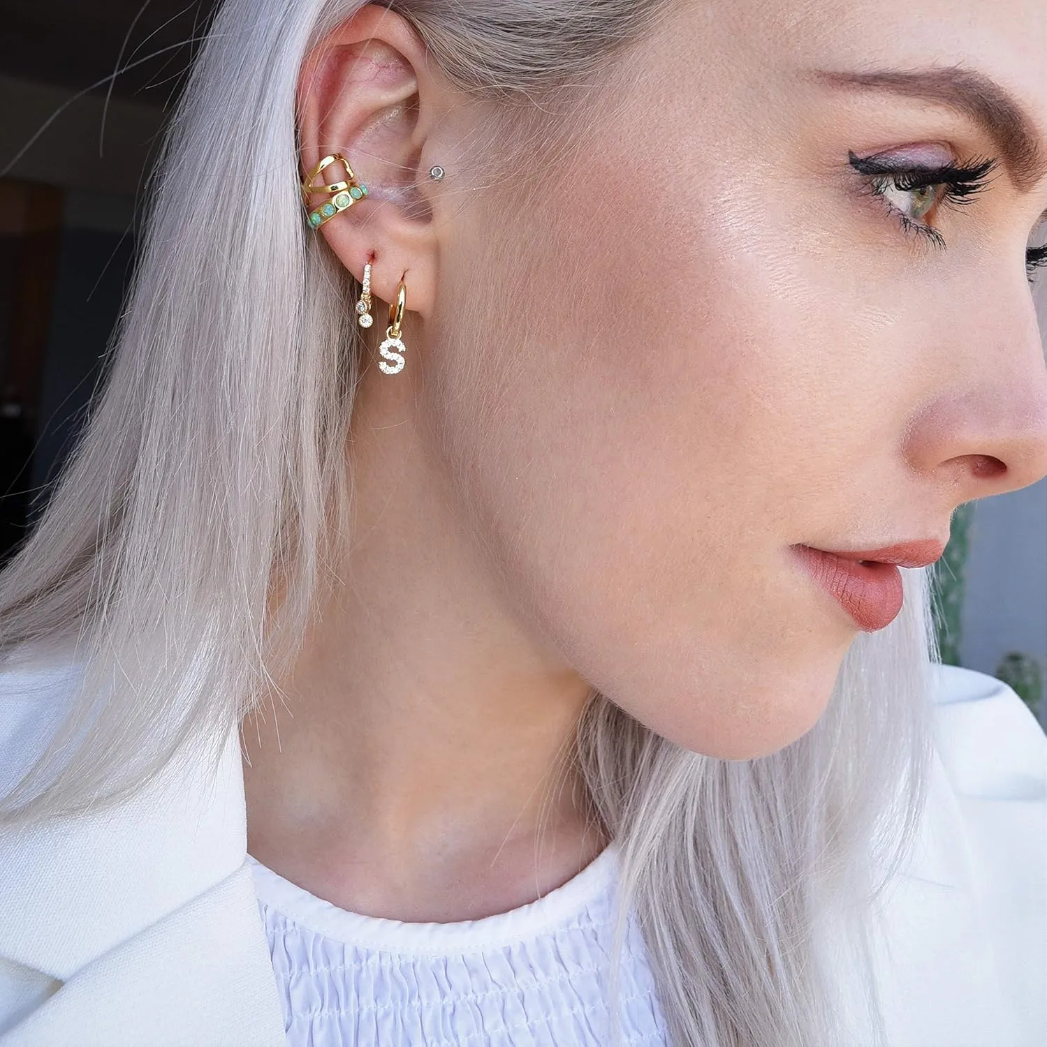 18K Gold Plated Non Pierced Ear Cuff Gold Ear Cuffs No Piercing