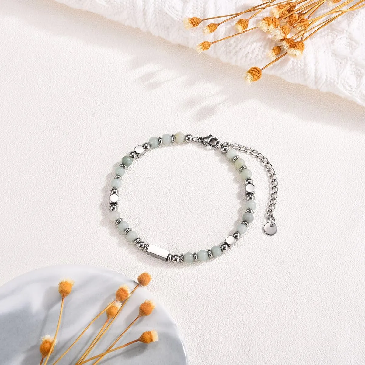 6-21 Years Old Girls Birthday Gifts, Tiny Beaded Bracelets Gifts for Daughter Granddaughter Niece Friends with Happy 6th-21st Birthday Card