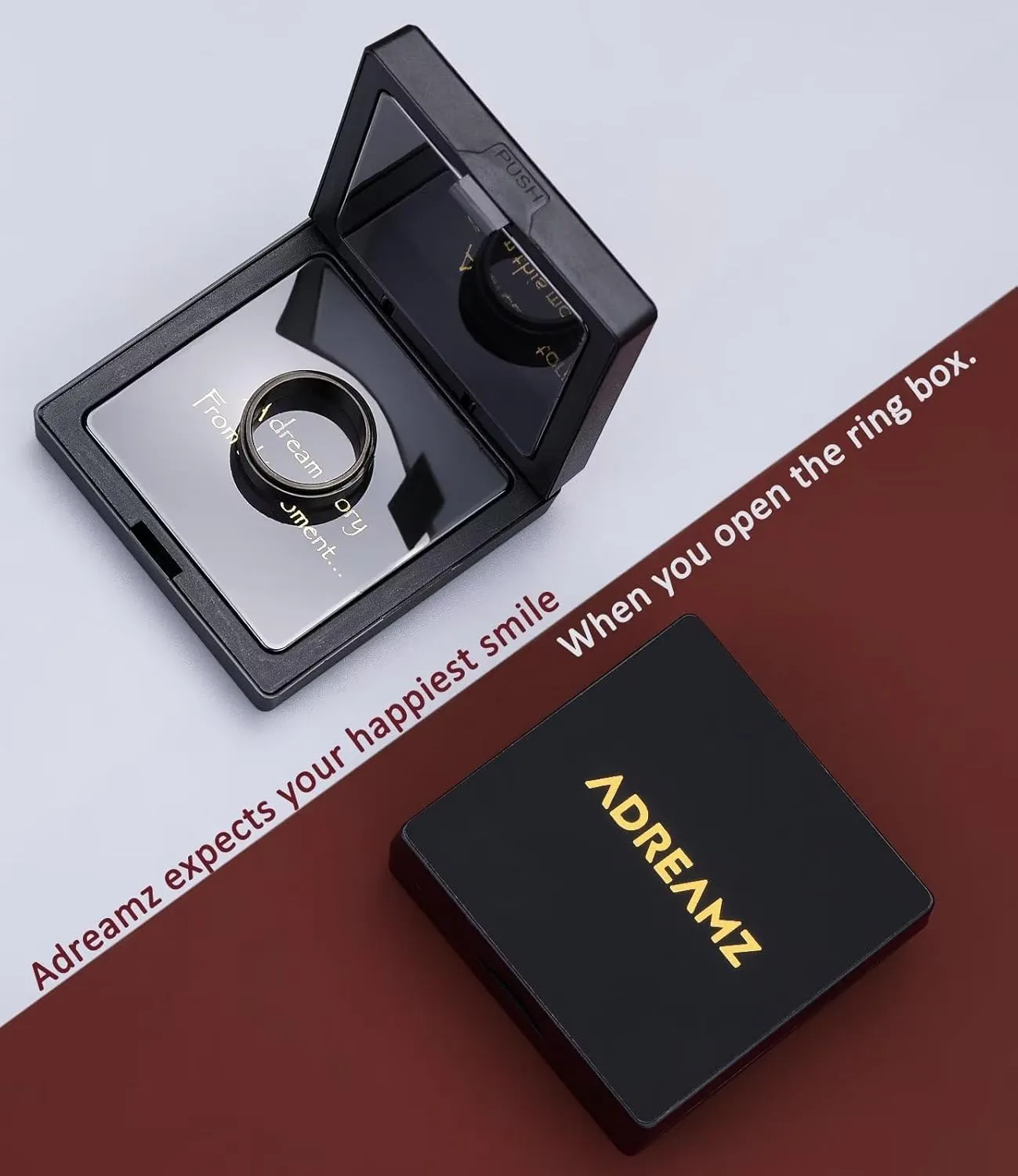 8mm Computer Circuit Board Pattern Ring Black/Silver/Blue/Gold - Spinner Fidget Anxiety Relieving Stainless Steel Ring For Men Programmer Wedding Band
