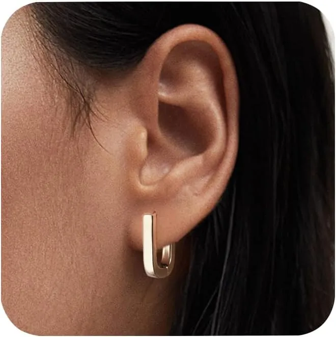 925 Sterling Silver Hoop Earrings for Women Small Huggie Hoop Earings Hypoallergenic Huggie Hoops Earrings for Women Small Jewelry Gifts