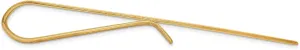 Avariah Solid 14k Yellow Gold Men's Polished Tie Bar - 50mm