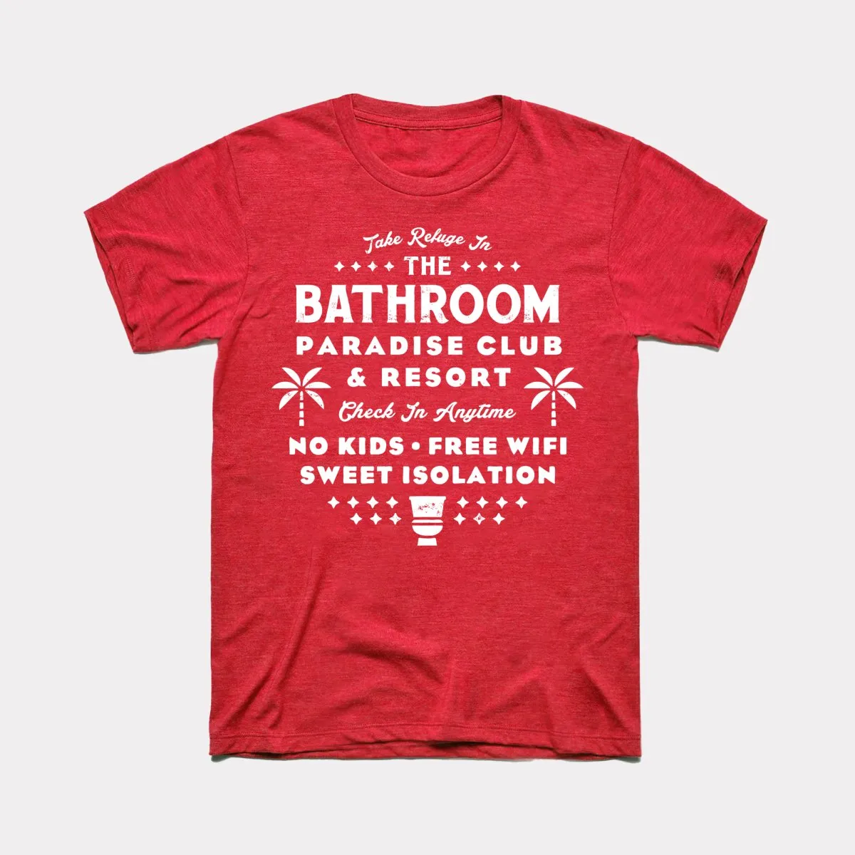 Bathroom Paradise Club Adult Unisex Tee