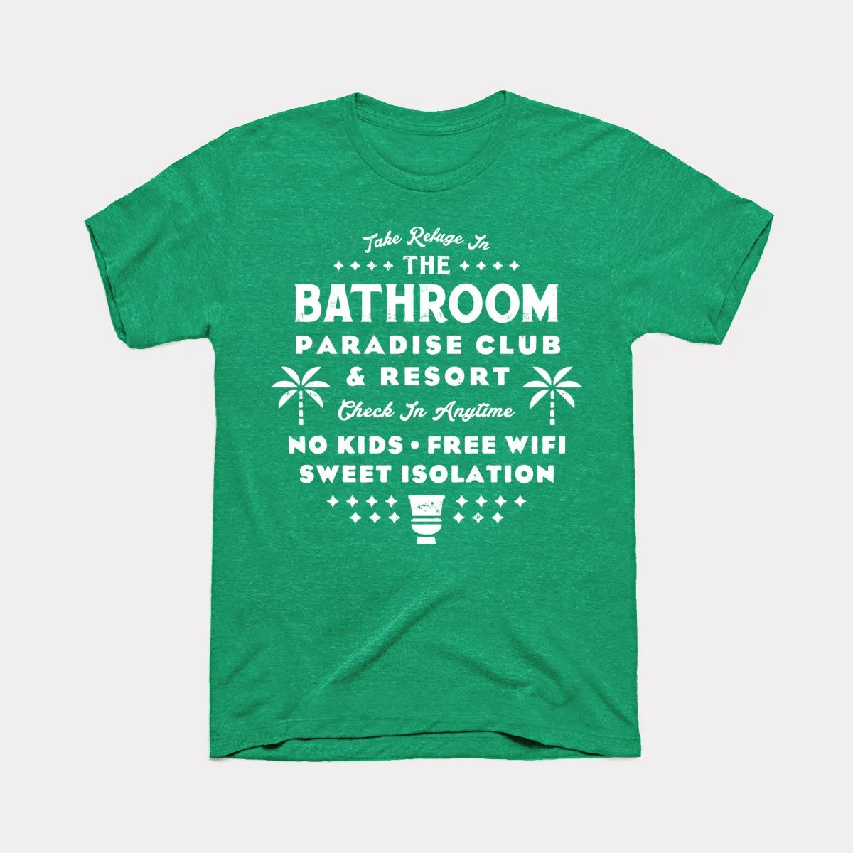 Bathroom Paradise Club Adult Unisex Tee