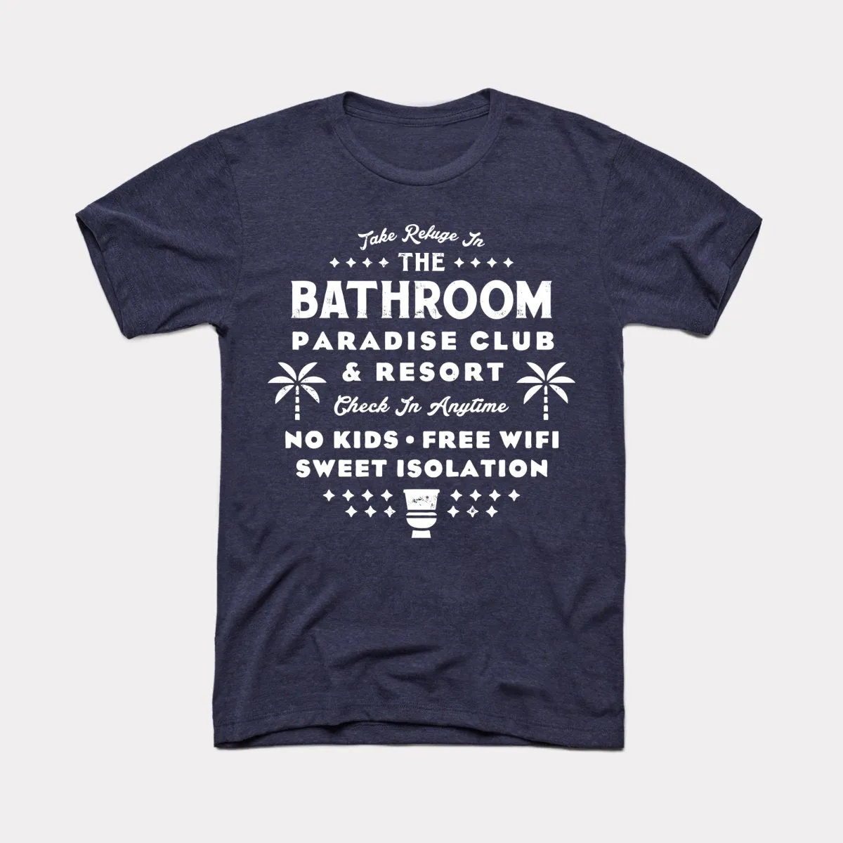Bathroom Paradise Club Adult Unisex Tee