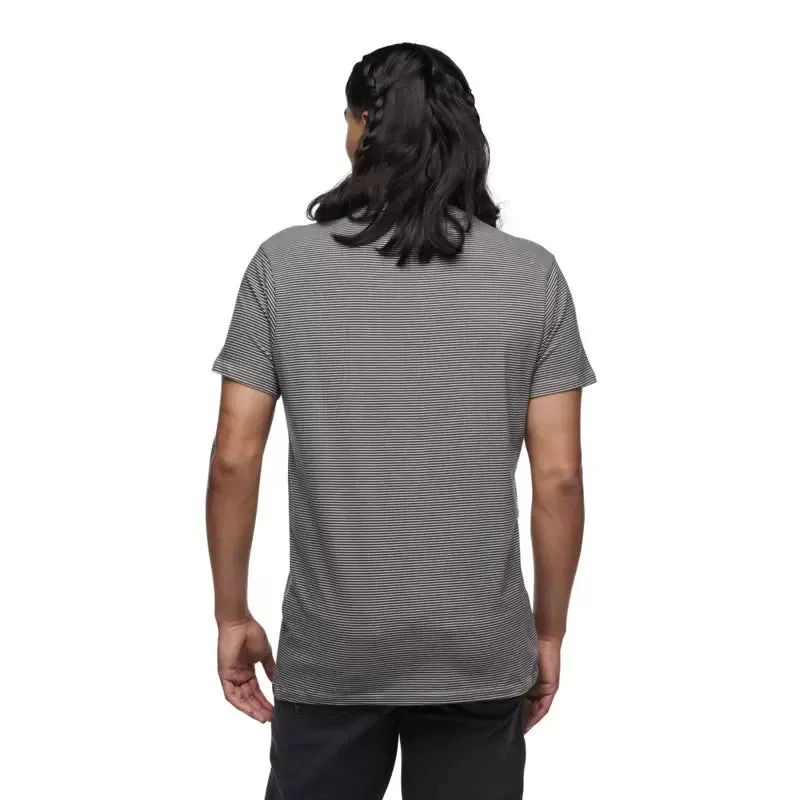 Black Diamond Stripe Short Sleeve T - Men's