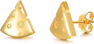 Cherry/Lemon//Watermelon/Pineapple/Strawberry/Mushroom/Cheese/Cupcake/Donut Earrings Sterling Silver Fruit Earrings Studs Hypoallergenic Earrings Jewelry Gifts for Women Girls