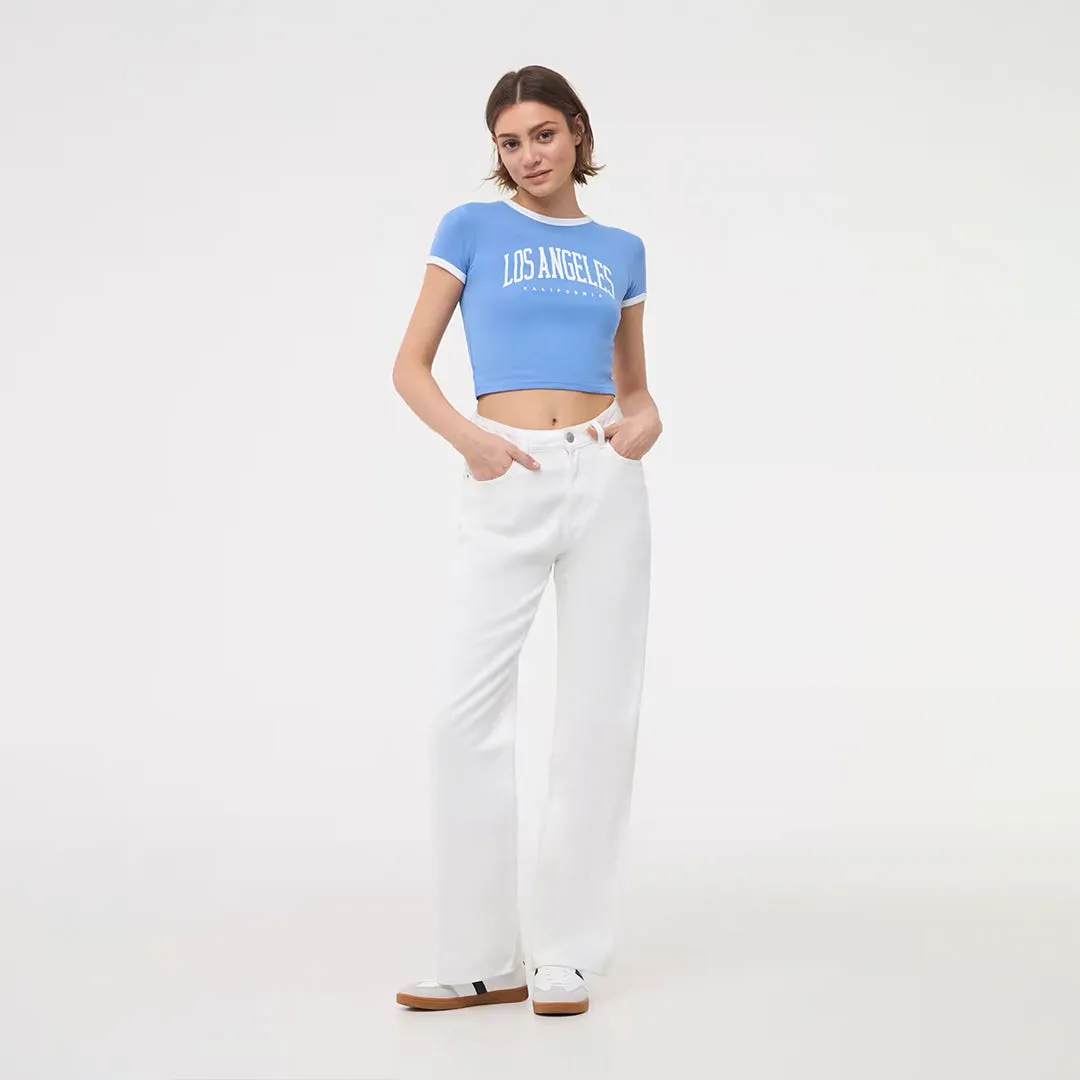 Crew Neck Short Sleeve T-Shirt