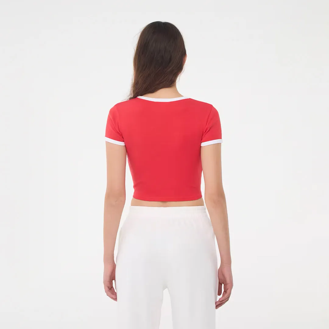 Crew Neck Short Sleeve T-Shirt