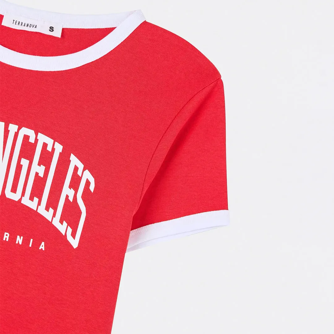Crew Neck Short Sleeve T-Shirt