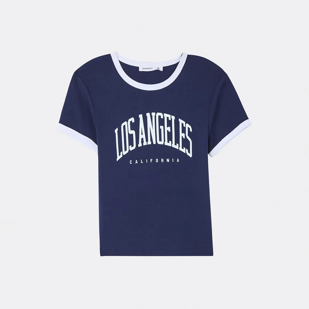 Crew Neck Short Sleeve T-Shirt