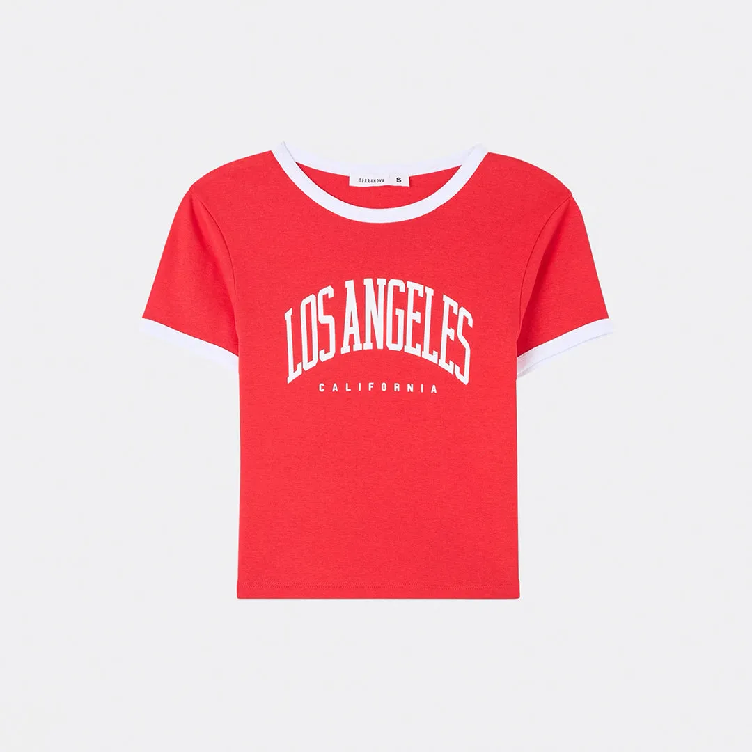 Crew Neck Short Sleeve T-Shirt