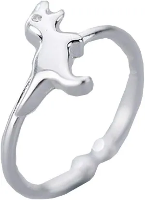 Dinosaur S925 Sterling Silver Ring for Women Girls Men Polished Dragon Animal Expandable Open Finger Rings Adjustable Fashion Unisex Jewelry Christmas Birthday Dainty BFF Gifts