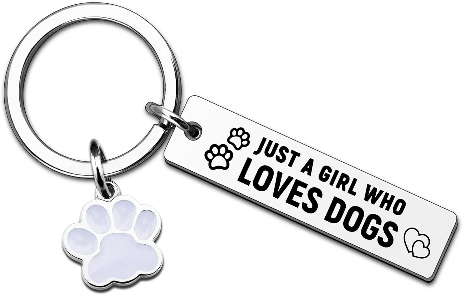 Dog Keychain Dog Lovers Gifts For Women Mothers Day Birthday Gifts For Women Sister Best Friend Dogs Themed Gift