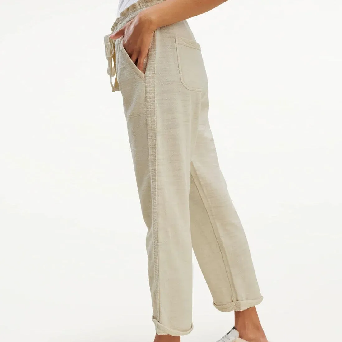 Dolan Heathered Pant (Porcelain)