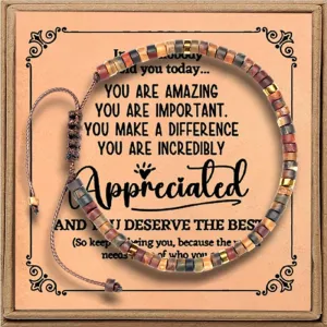 get well soon Strength bracelet healing bracelet for women comfort gifts get well soon inspirational bracelets for women