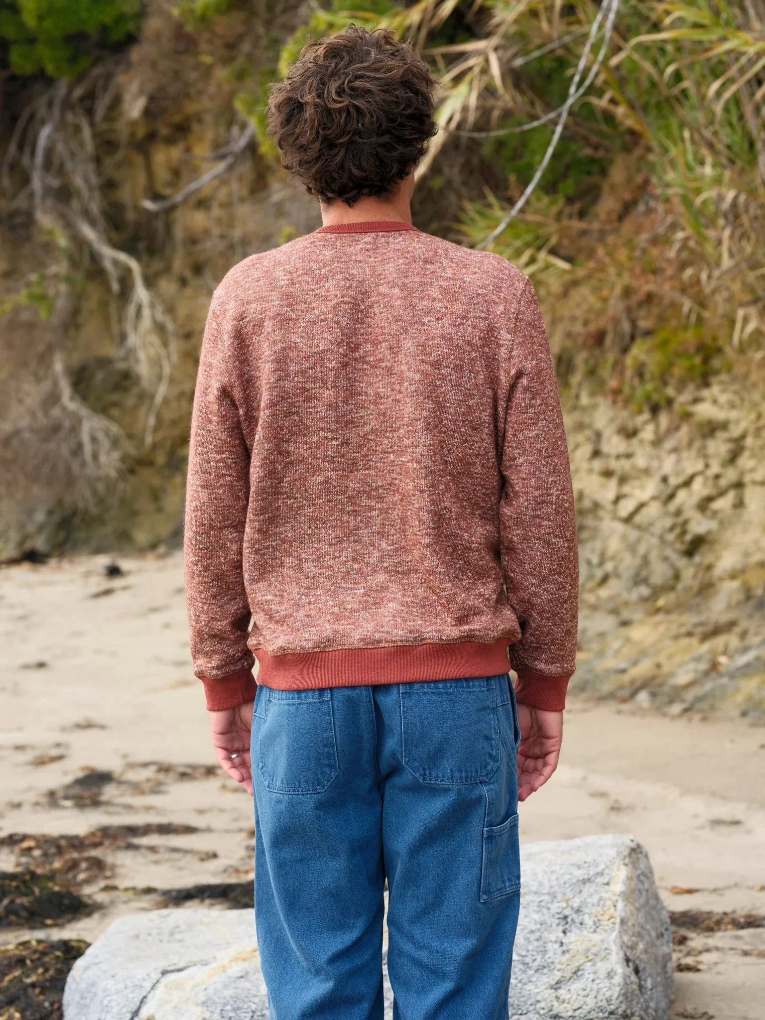 Heathered Crew - Brick