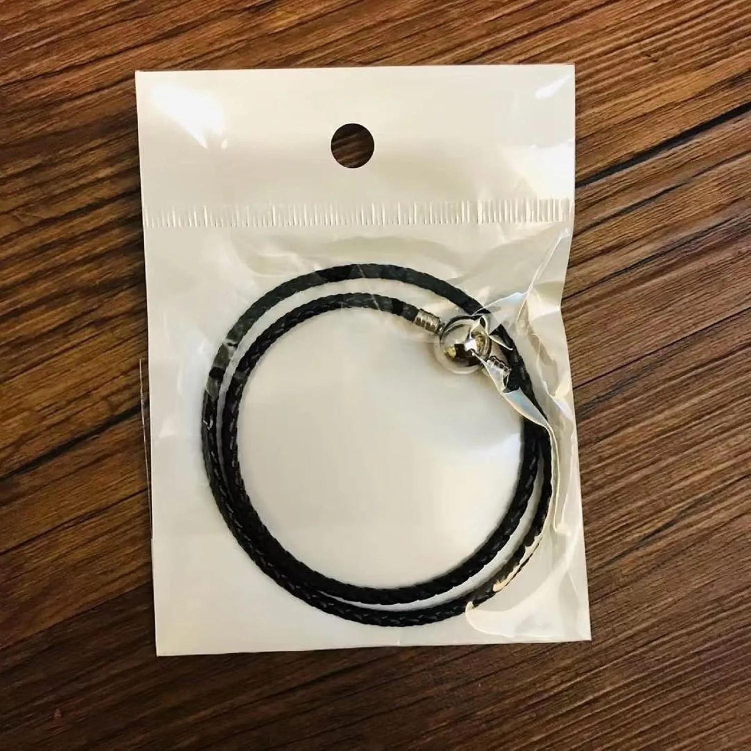 Leather Charm Braided-Double Chain Womens Charm for Bracelets Girl Jewelry 18cm 7.1inches Christmas Halloween 2023