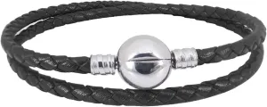 Leather Charm Braided-Double Chain Womens Charm for Bracelets Girl Jewelry 18cm 7.1inches Christmas Halloween 2023