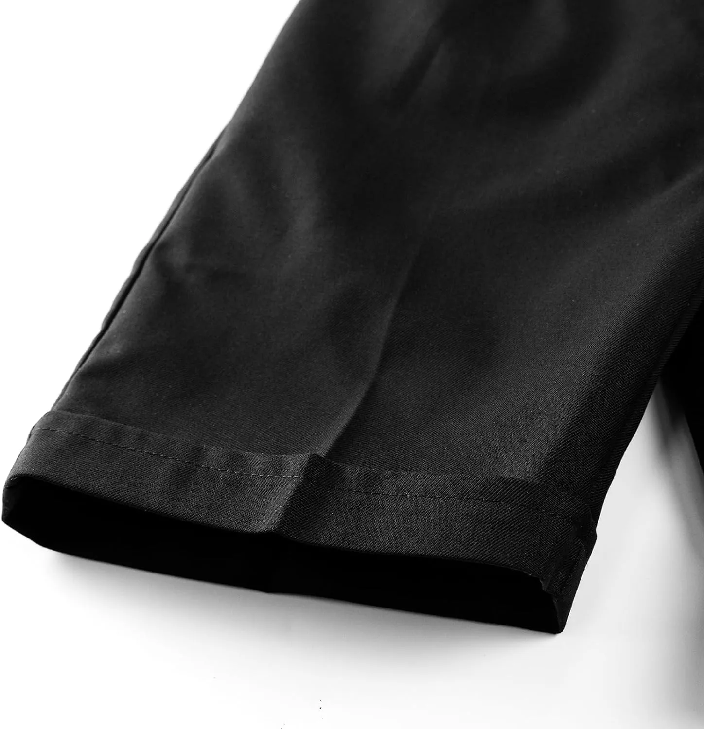 LOLANTA Boys Dress Shorts, Kids Summer Shorts School Uniform Outfit,Flat Front, Solid, Adjustable Waist 2-14 Years