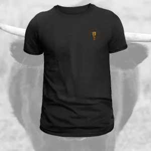 Men's Tee Skull logo pocket print