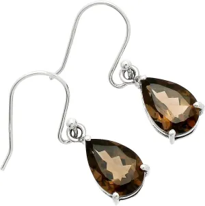 Natural Multi Stone Pear Shape 925 Silver Earrings DGE1085 E-1021