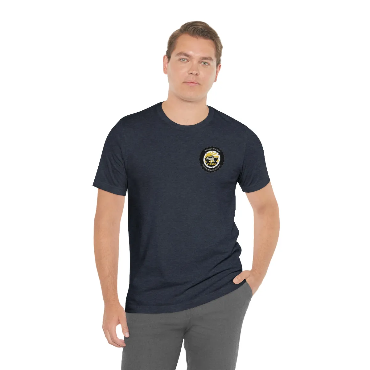 NCFJ Cruisers Fitted Heather Tshirt by Reefmonkey