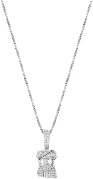 New For Trendy 2025 925 Sterling Silver Jesus Pendant Iced Out Cubic Zirconia Women's Pendant Hip Hop High Charm Jewelry For Gift Jewelry Fashion Accessories Creative Gift