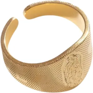 New For Trendy 2025 Catholic Virgin Mary Ring Stainless Steel Our Lady Of Guadalupe Open Ring For Men Women Faith Religious Amulet Jewelry Fashion Accessories Creative Gift