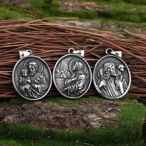 New For Trendy 2025 New 316L Stainless Steel Jesus Cross Pendant Necklace Men And Women Religious Christian Catholic Amulet Jewelry Lucky Gift Jewelry Fashion Accessories Creative Gift