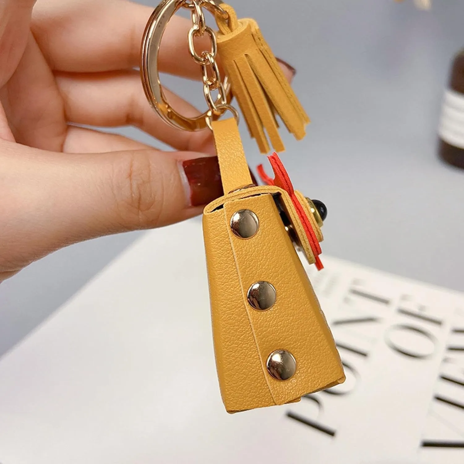 Owl Keychain - Bag Keychain, Cute Owl Bag, Owl Tassel Keychain, Backpack Keychain, Owl Coin Purse Keychain,