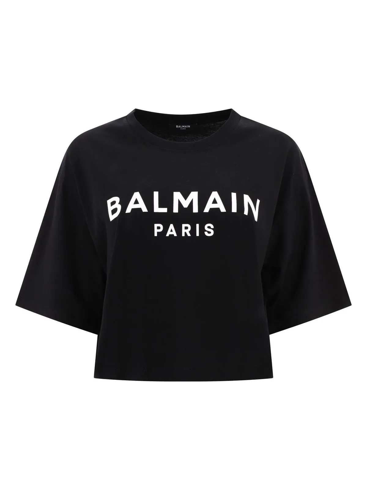 "BALMAIN" CROPPED T-SHIRT