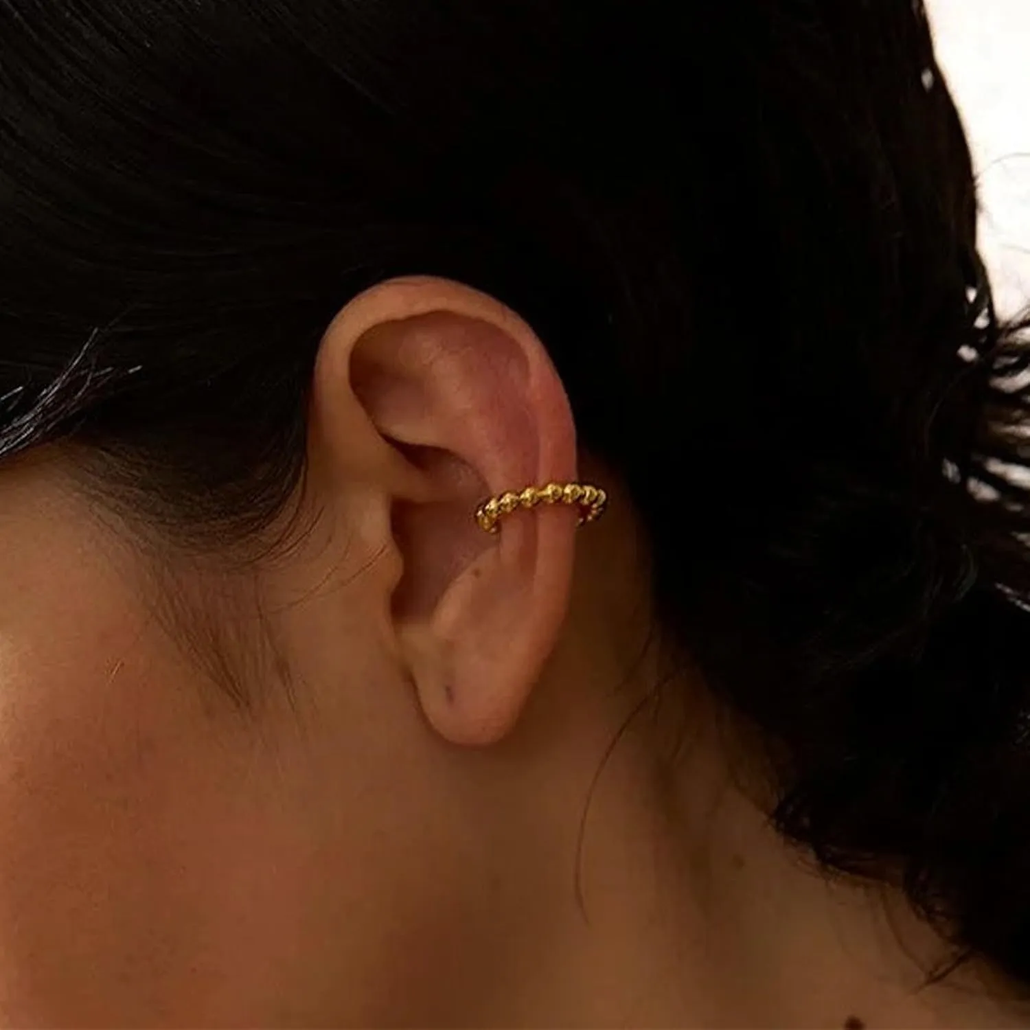 Rhinestone Ear Cuffs for Women Non-Piercing Cartilage Cuff Earrings Ear Cuffs for Women Trendy Jewelry 2025