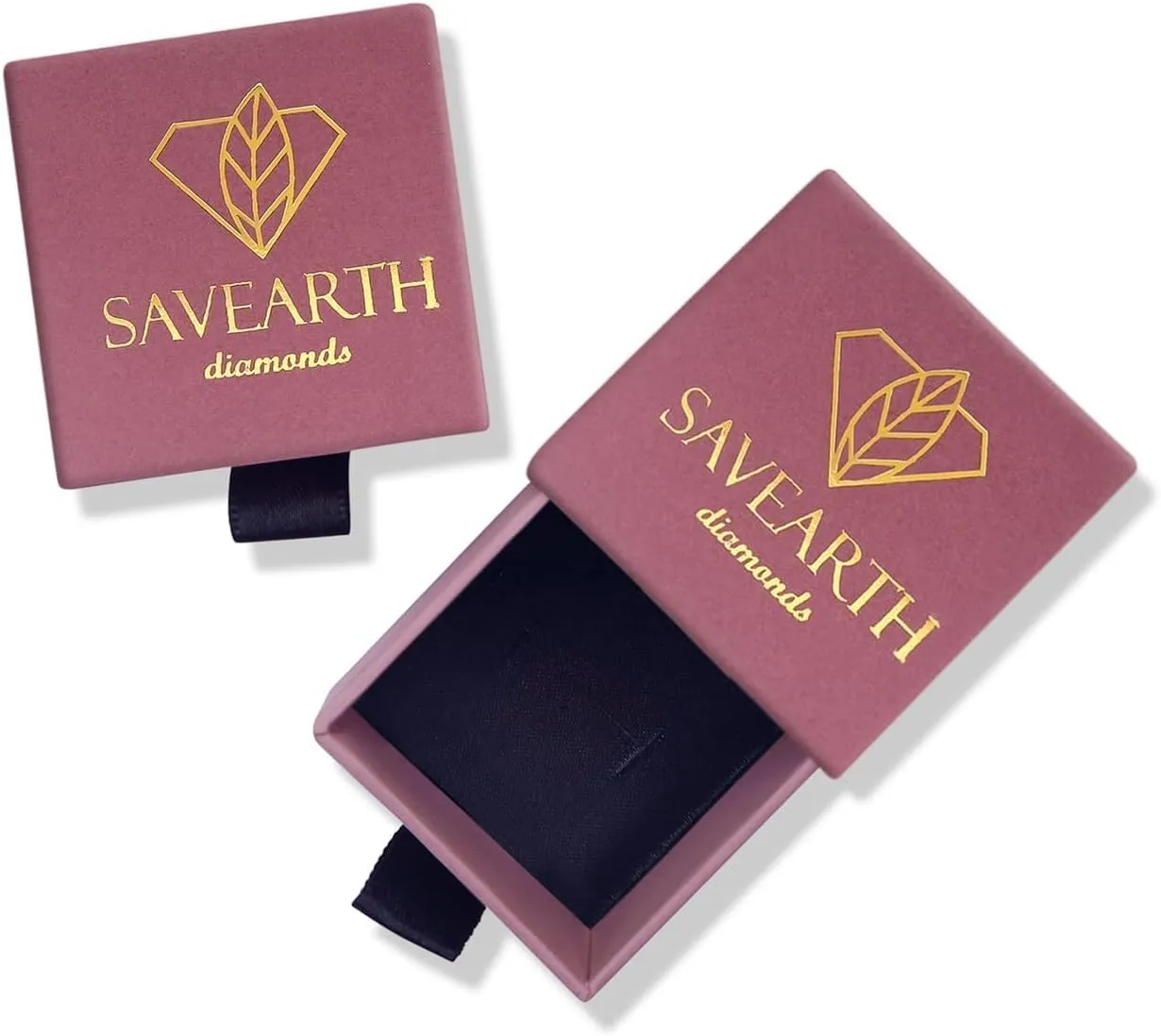 SAVEARTH DIAMONDS 1/4 Carat Round Cut Moissanite & Lab Grown Diamond Flower Cluster Stud Earrings In 14K Gold Over Sterling Silver With Screw Back Jewelry For Womens (Clarity VVS1, 0.25 Cttw)