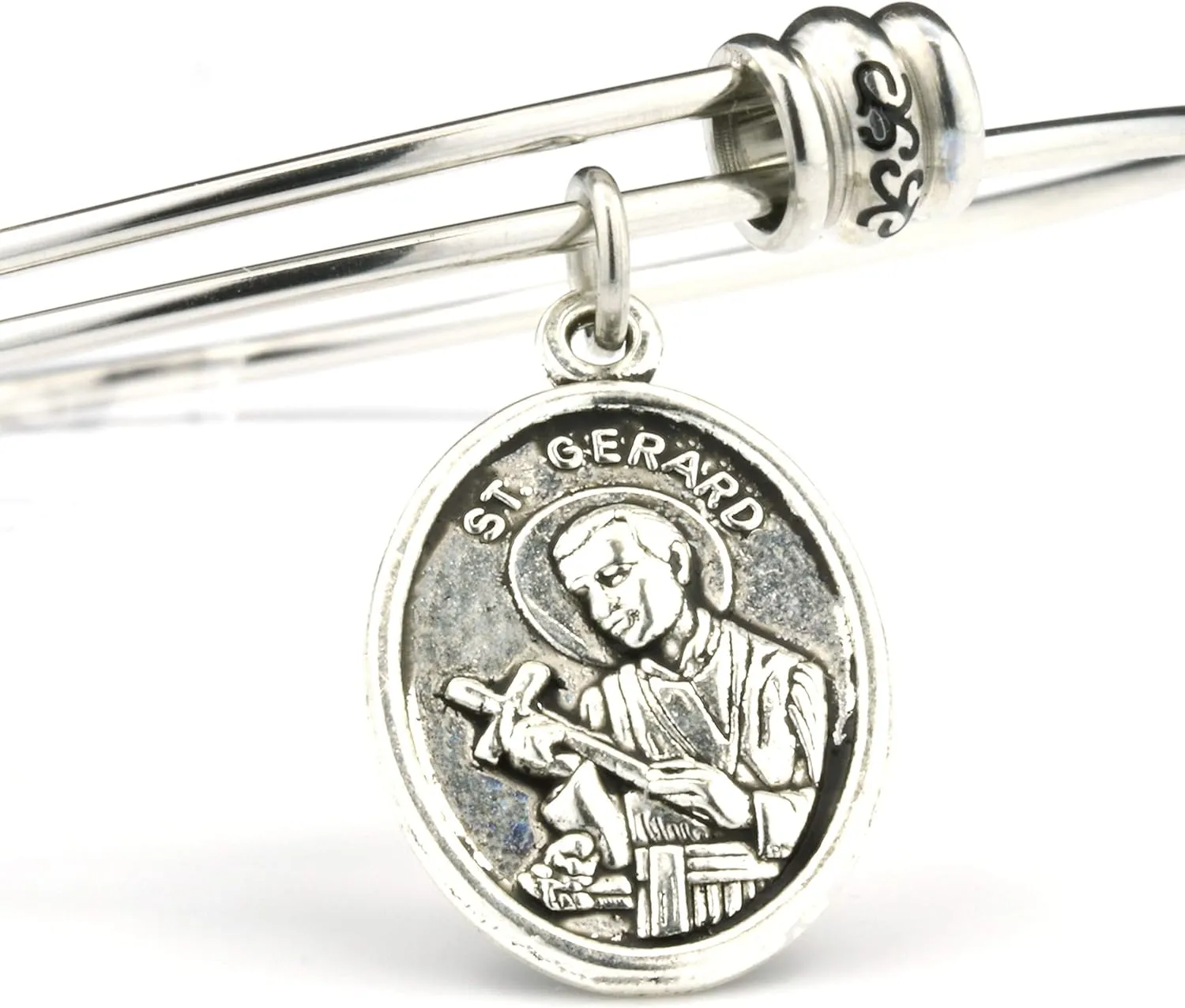 St Gerard Bracelet - Fertility Bracelet Gifts for Women or A Saint Gerard Medal Patron Saint of Fertility Great to Accompany Fertility Tea and Fertility Supplements for Women San Gerardo