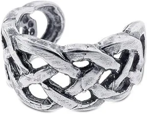 Sterling Silver 925 Ear Cuff for Earrings Celtic Knot Design Nickel Free & Tarnish Free