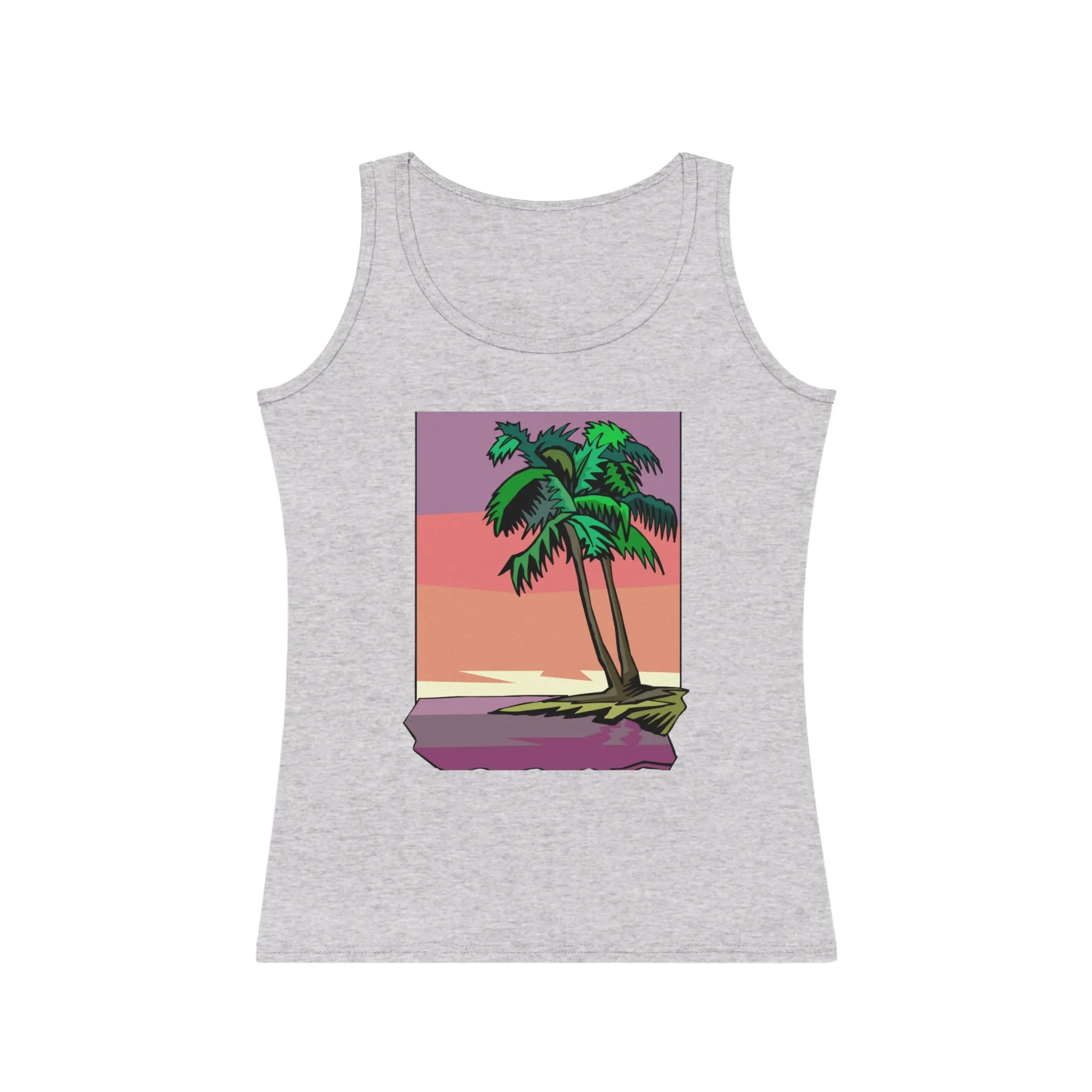 Sunset Palm Women's Tank Top