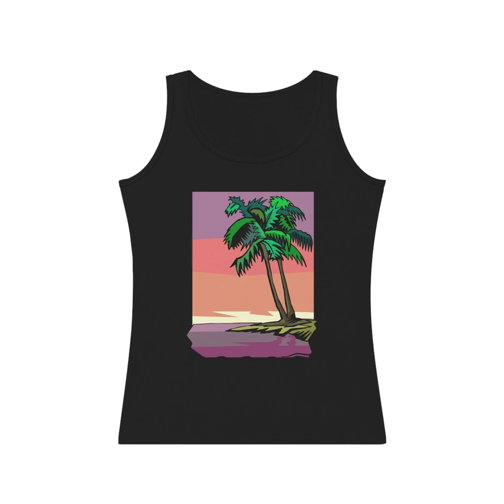 Sunset Palm Women's Tank Top
