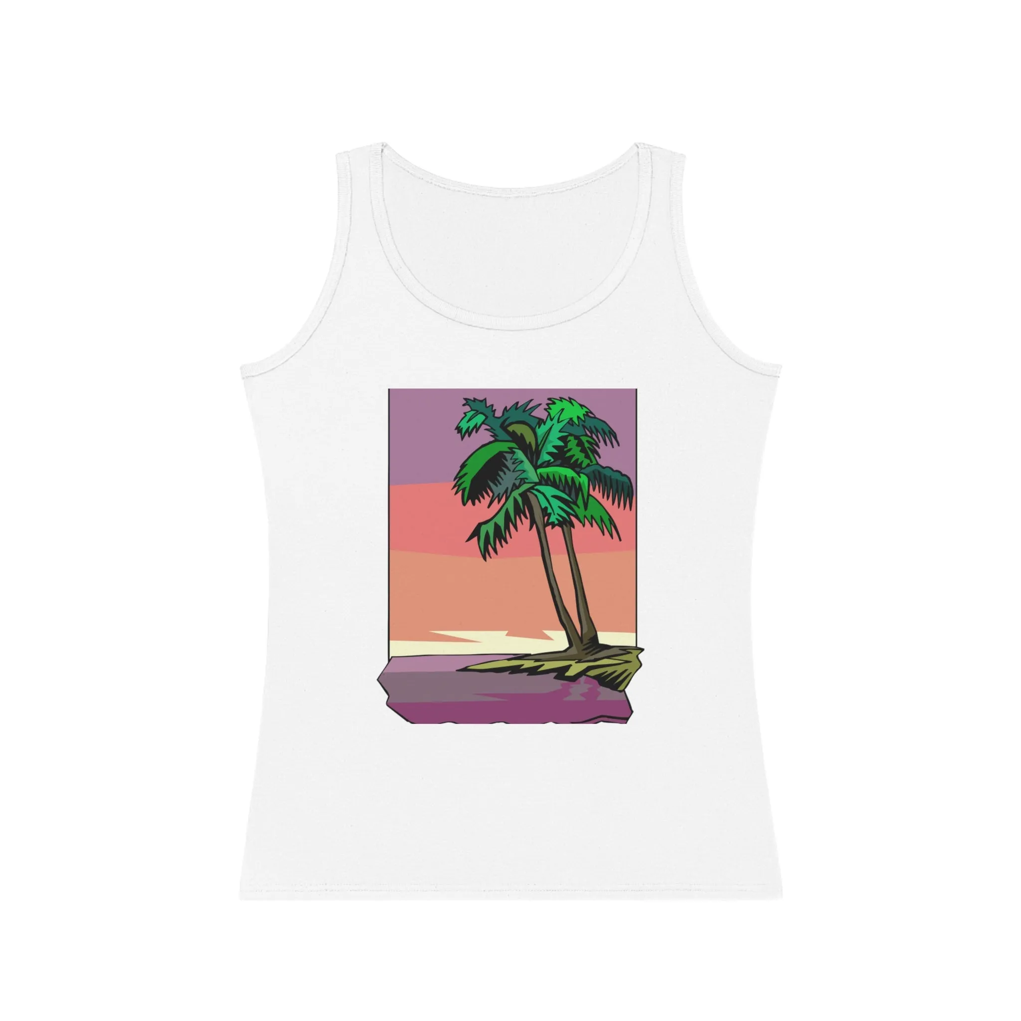 Sunset Palm Women's Tank Top