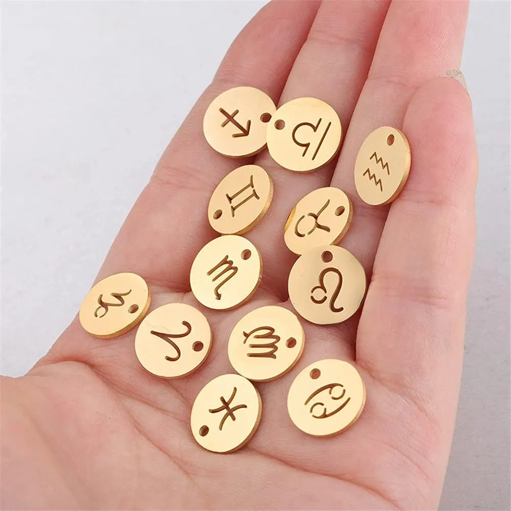 Zodiac Constellation Bracelets String for Women Men Coin 7 Knots Red Rope Bracelet Lucky Amulet Birthday Gift Jewelry